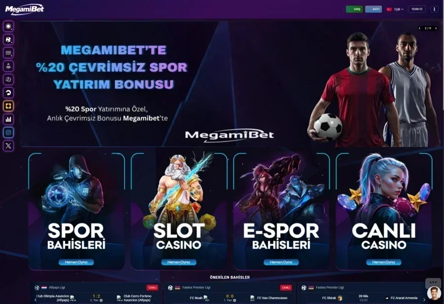Megamibet ekran görüntüsü